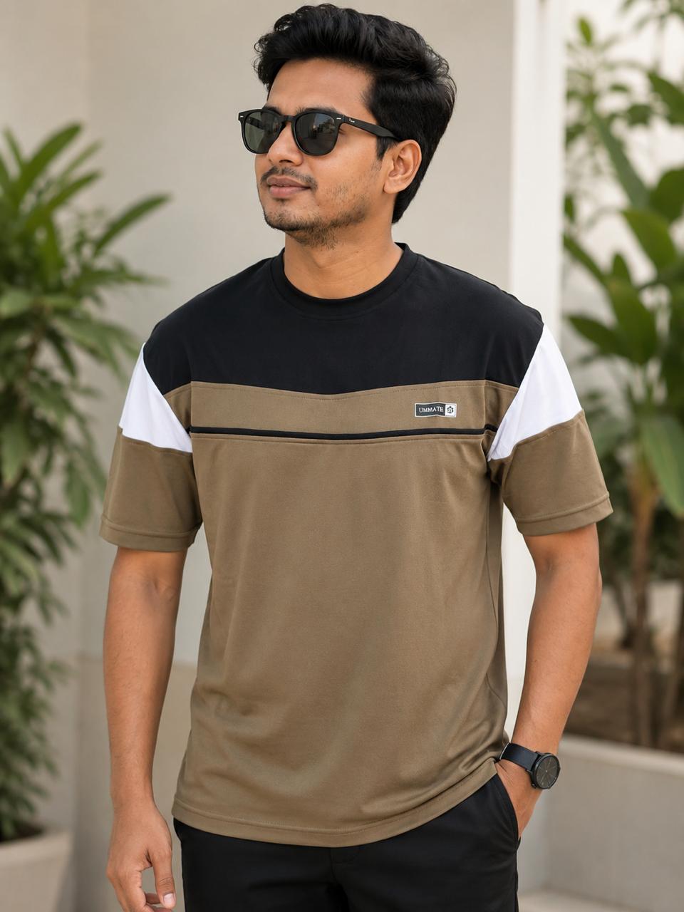 Khaki Black Contrast